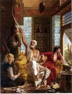 unknow artist Arab or Arabic people and life. Orientalism oil paintings 53 Germany oil painting art